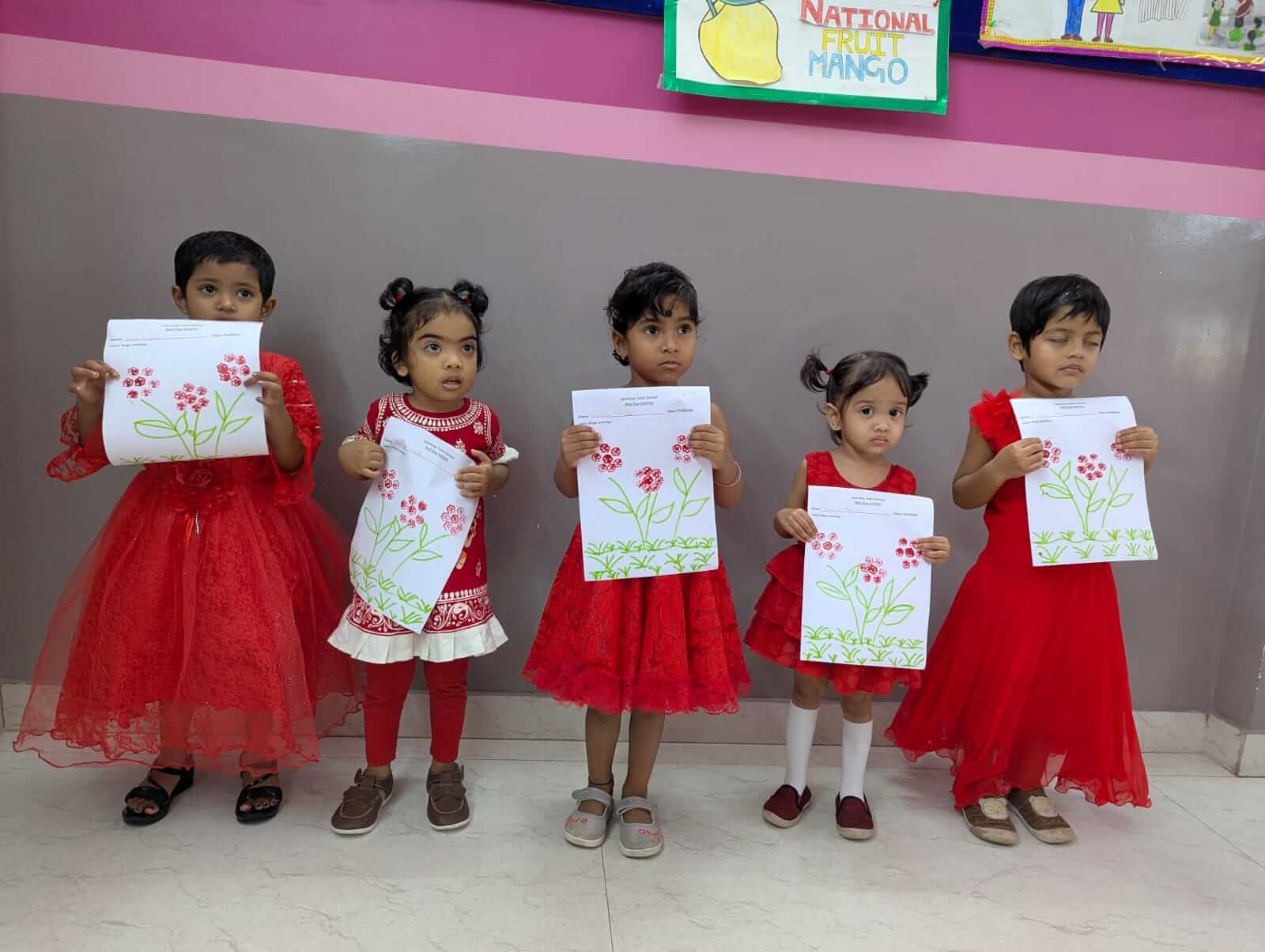 Fun learning at our pre-school in Rajarhat