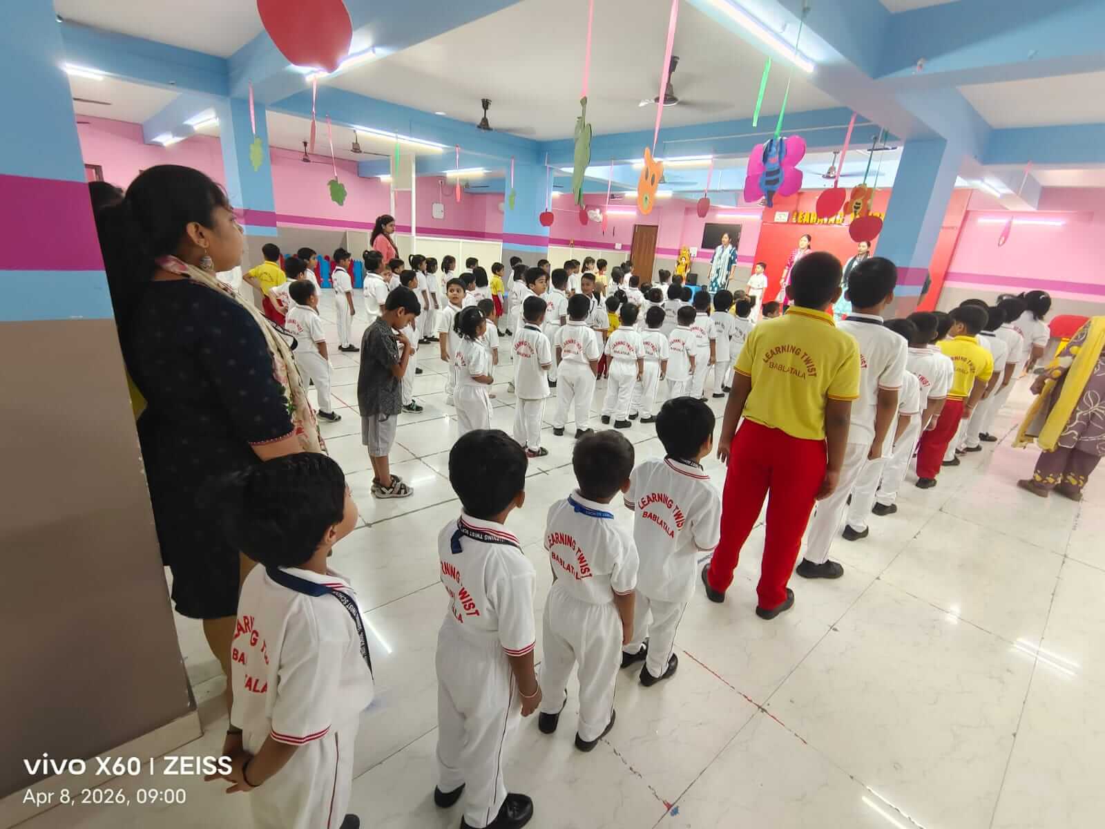 Structured learning at our Montessori school in Kaikhali and Narayanpur